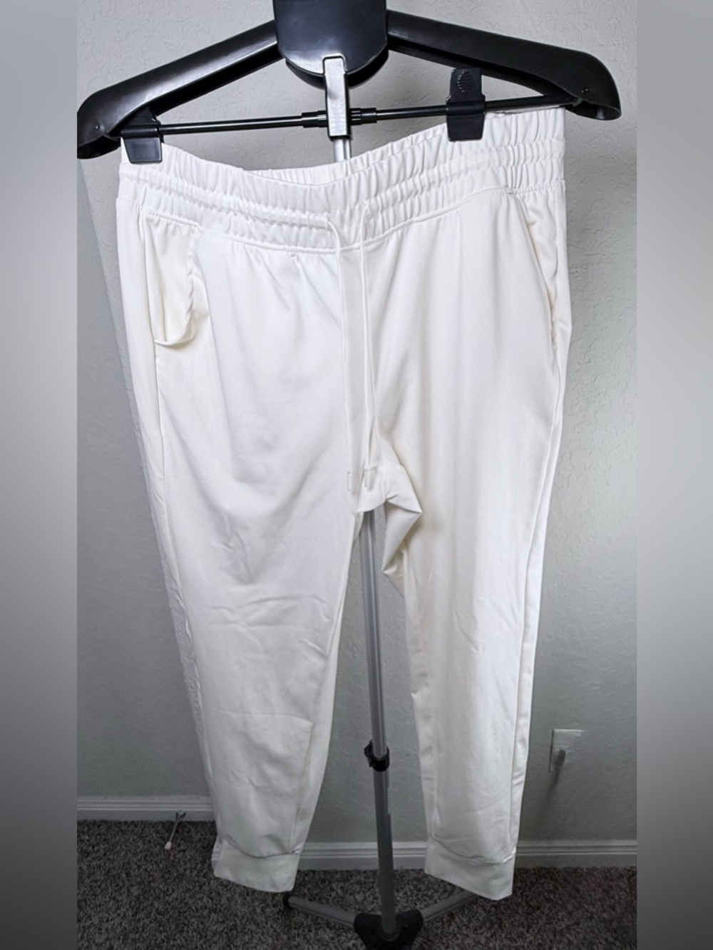 Yogalicious Jogger White Pull On Pants Size Large